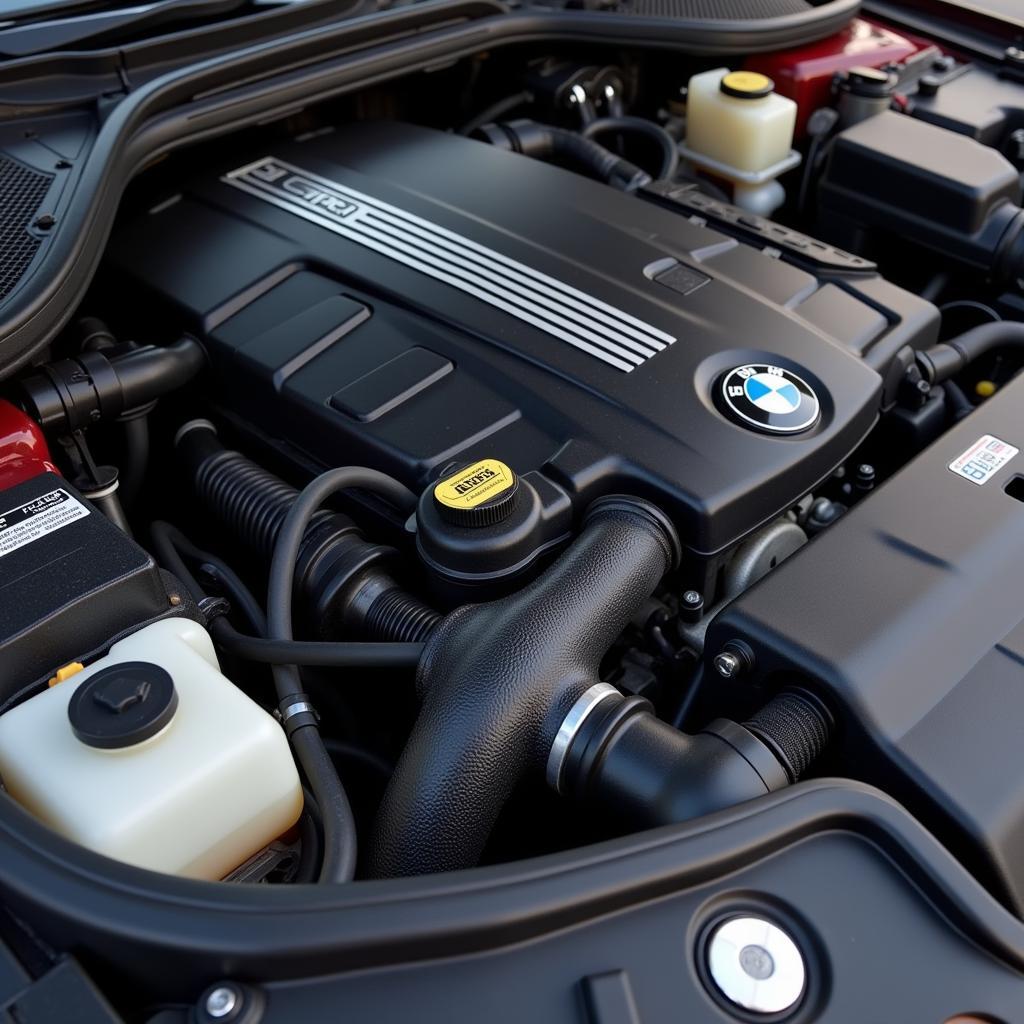 BMW E46 Engine Bay