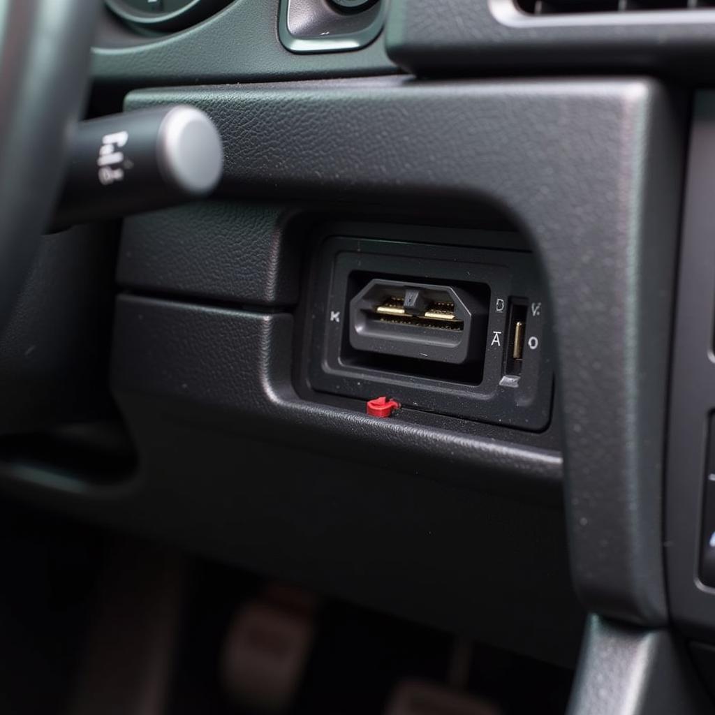 BMW E46 OBD2 Port Location