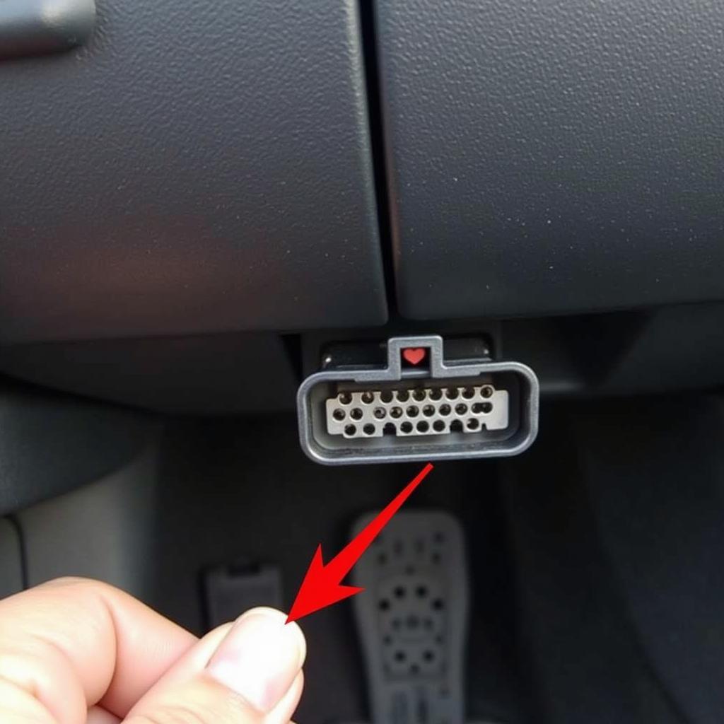 BMW E46 OBD2 Port Location