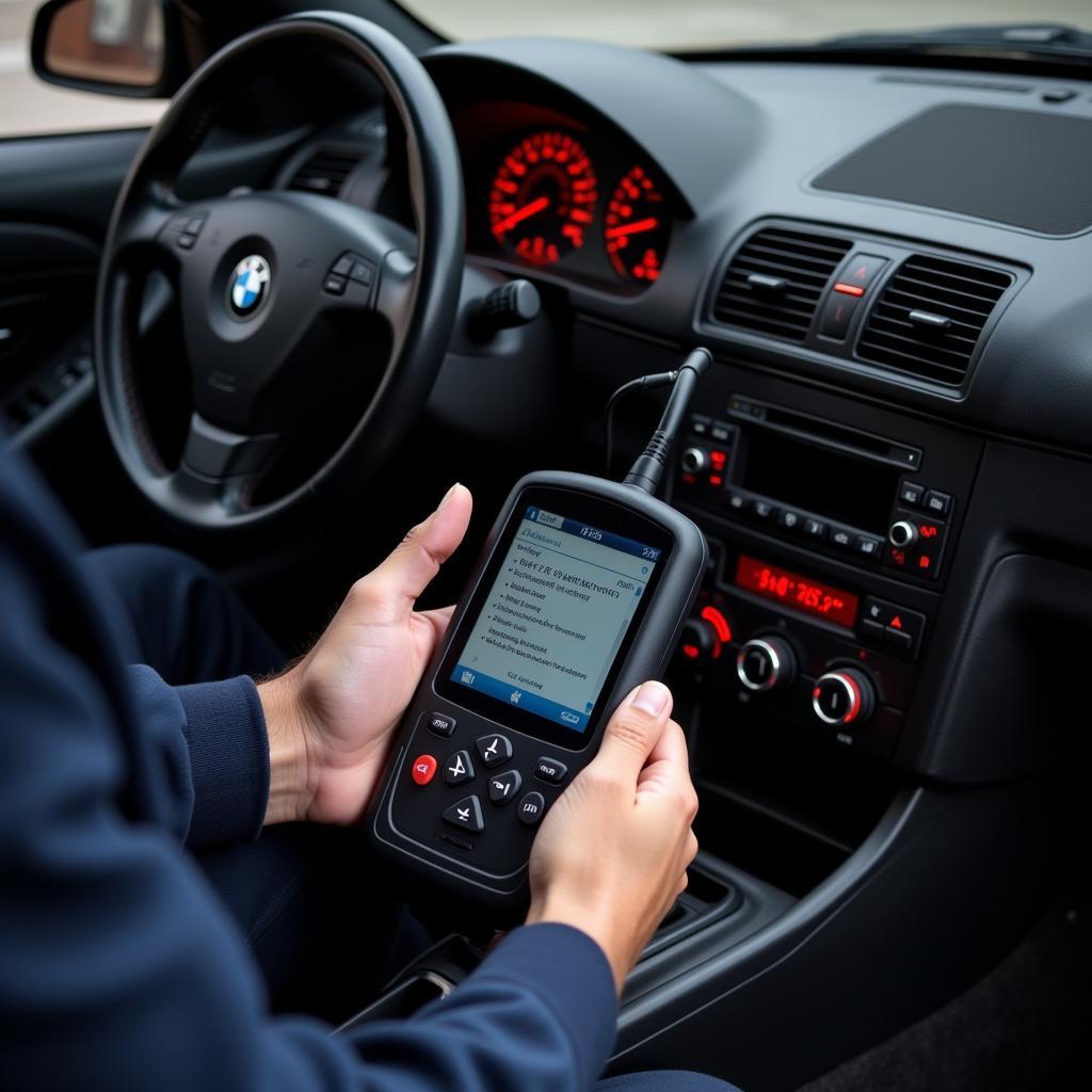 Using an OBD2 Scanner on a BMW E46