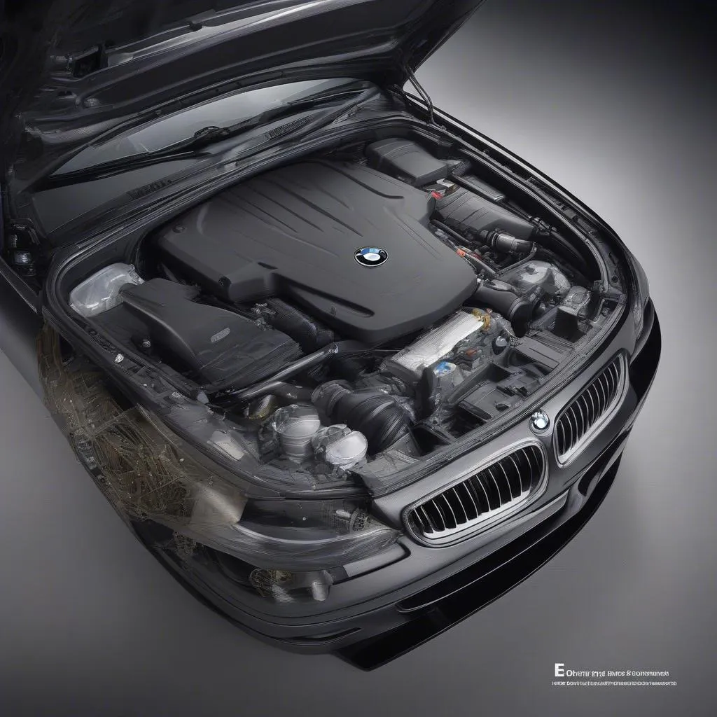 BMW E65/E66 Engine Bay