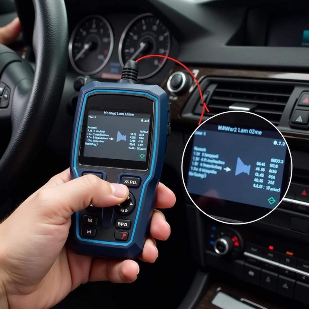 Using an OBD2 Scanner on a BMW E87