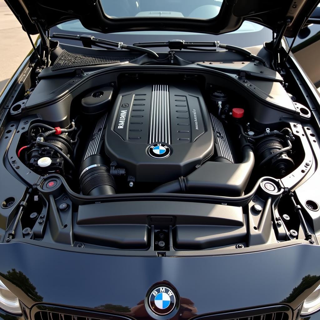 Modern BMW Engine Bay