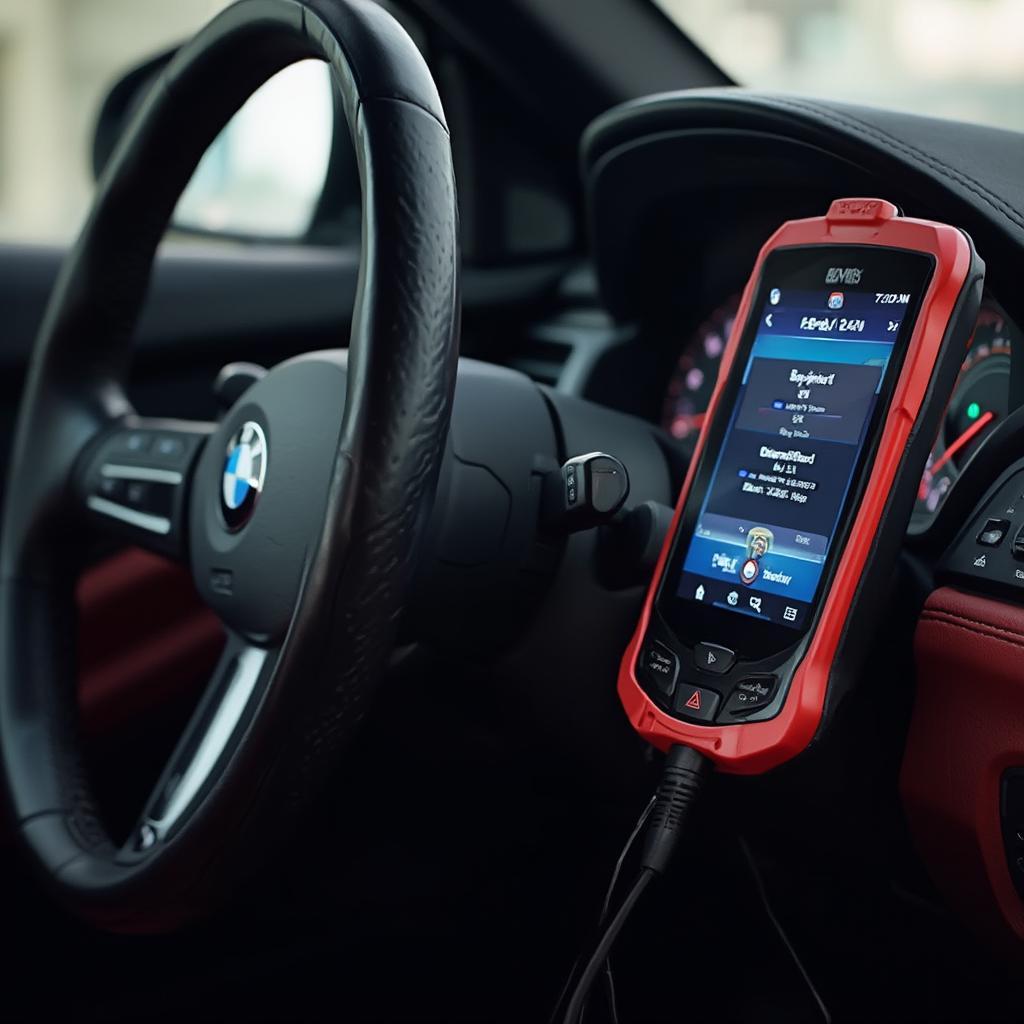 BMW M240i Connected to OBD2 Scanner