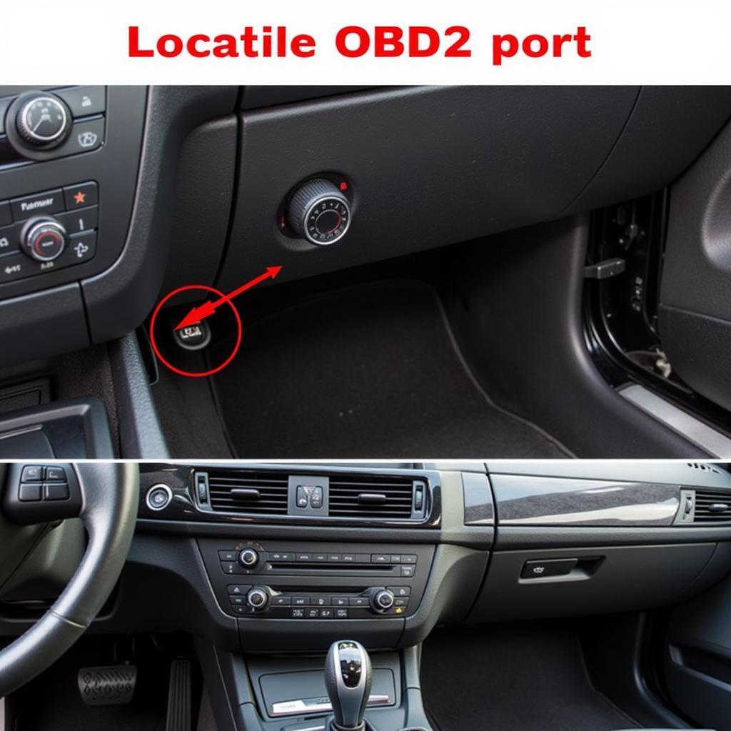 BMW OBD2 Port Location