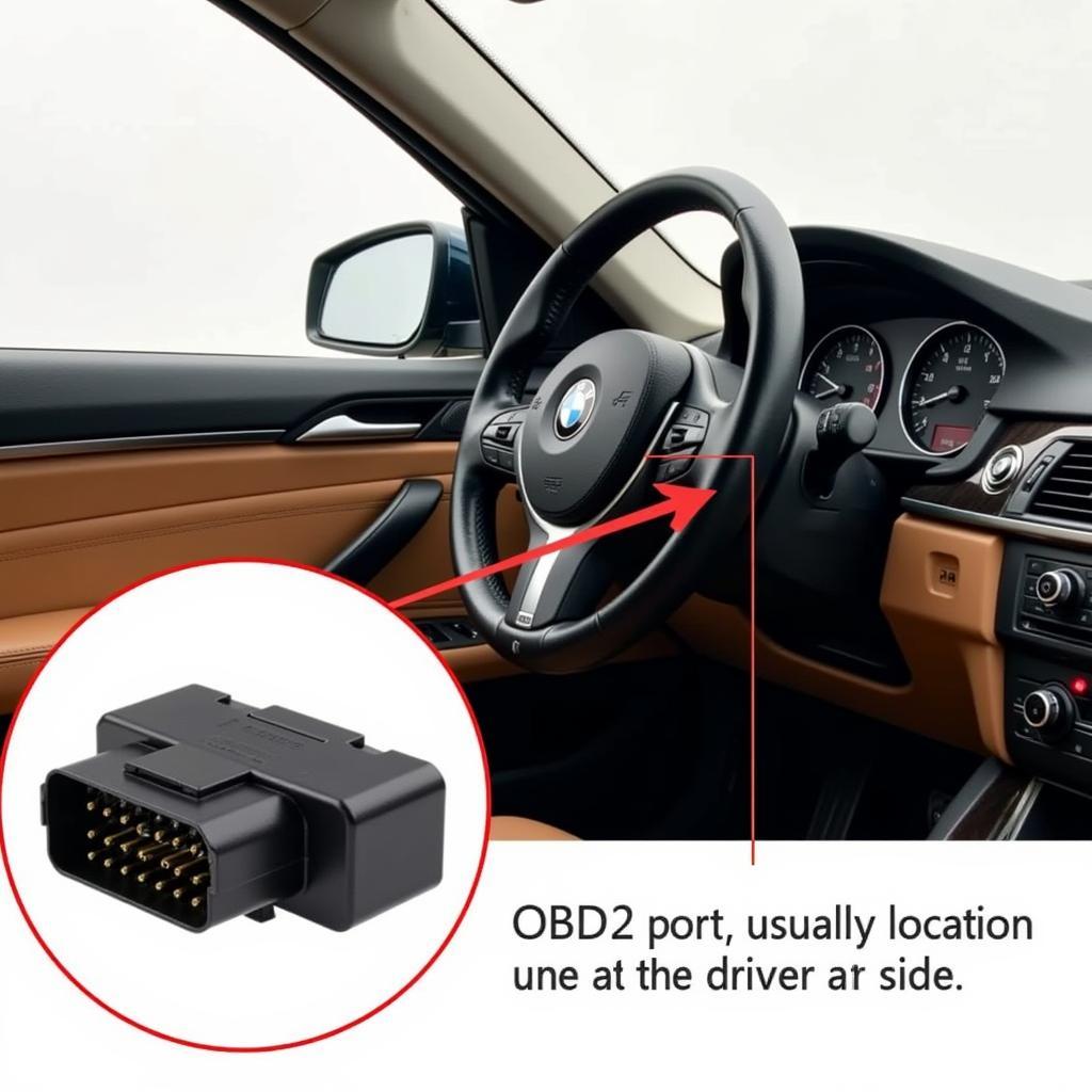 BMW OBD2 Port Location