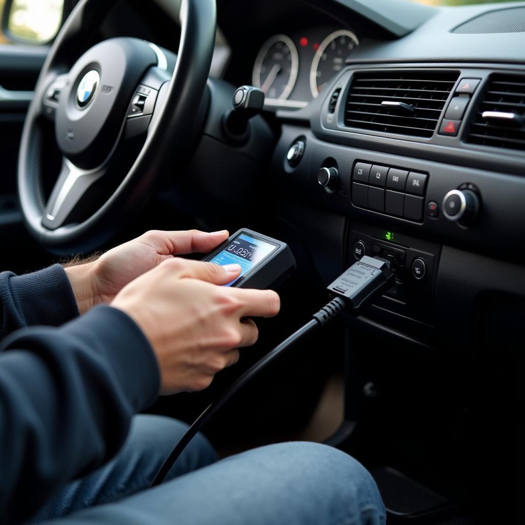 Using an OBD2 Scanner on a BMW