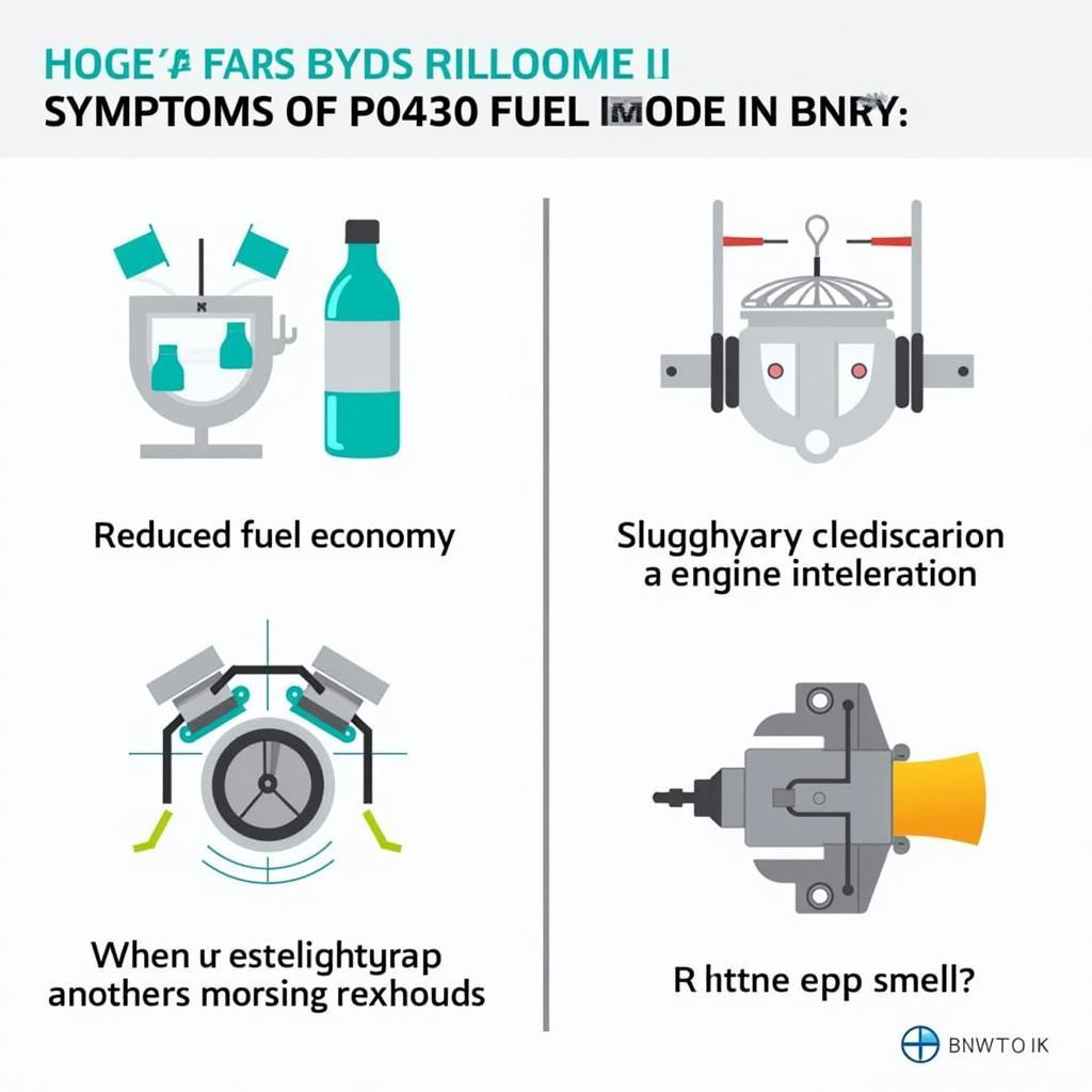 Common Symptoms of a P0430 Code in BMWs