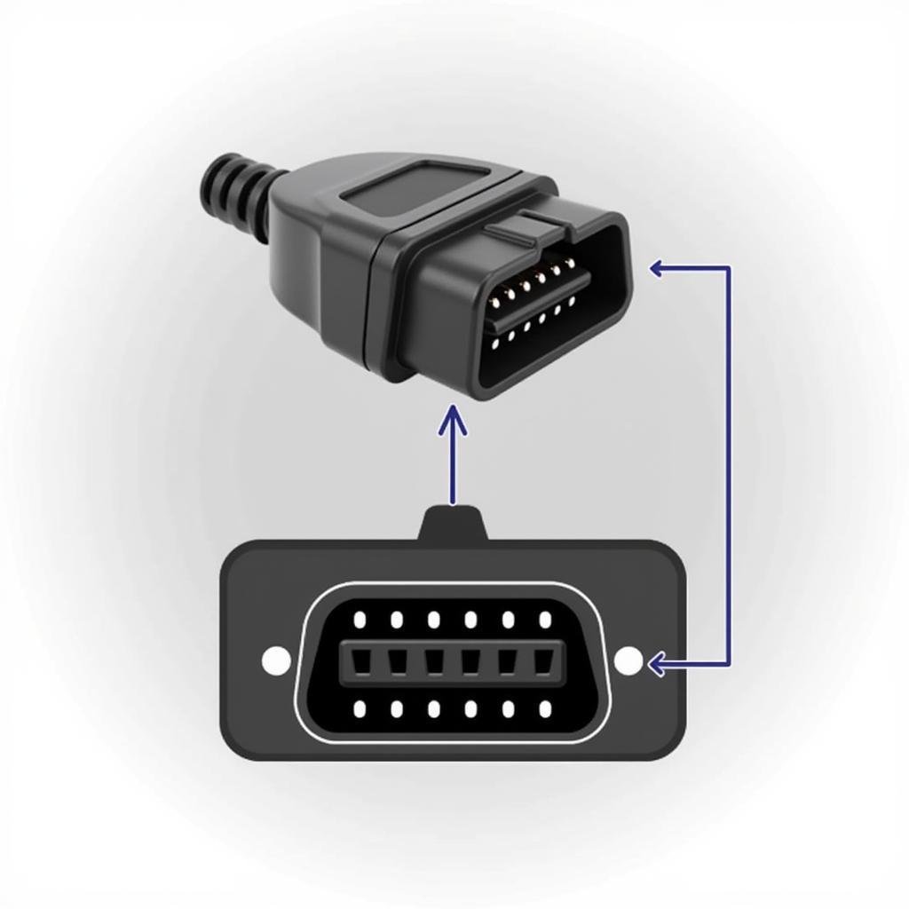 BMW X5 OBD2 Port Connector