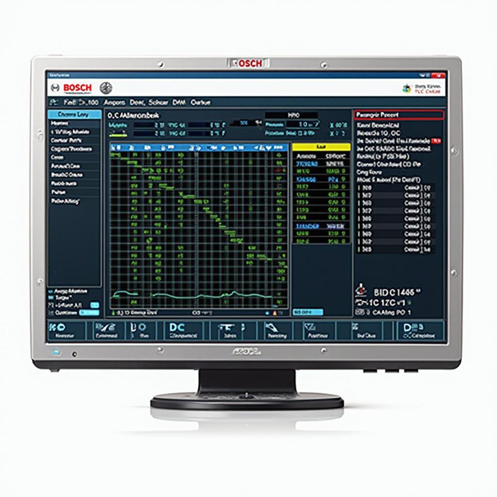 Bosch OBD2 1050 Software Interface