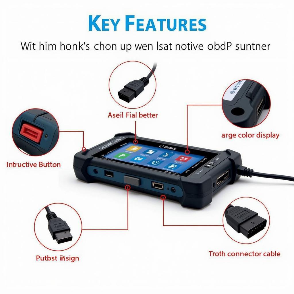 Bosch OBD2 Scanner Features