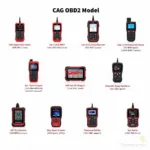 CAG OBD2 Scanner Models