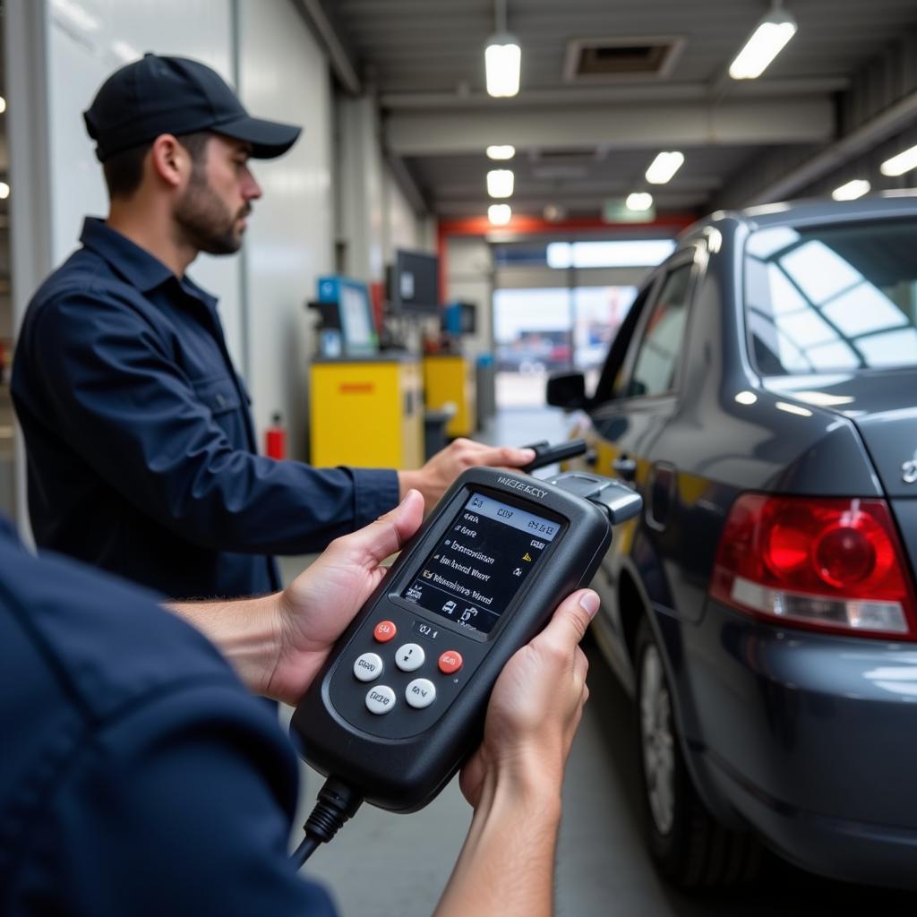 California OBD2 Smog Check in Action