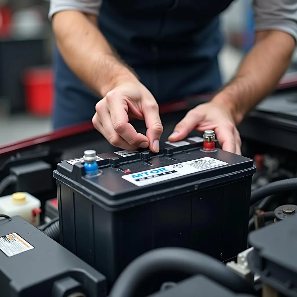 Checking Car Battery