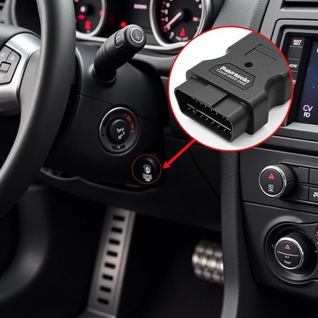 OBD2 Port Location in a Car