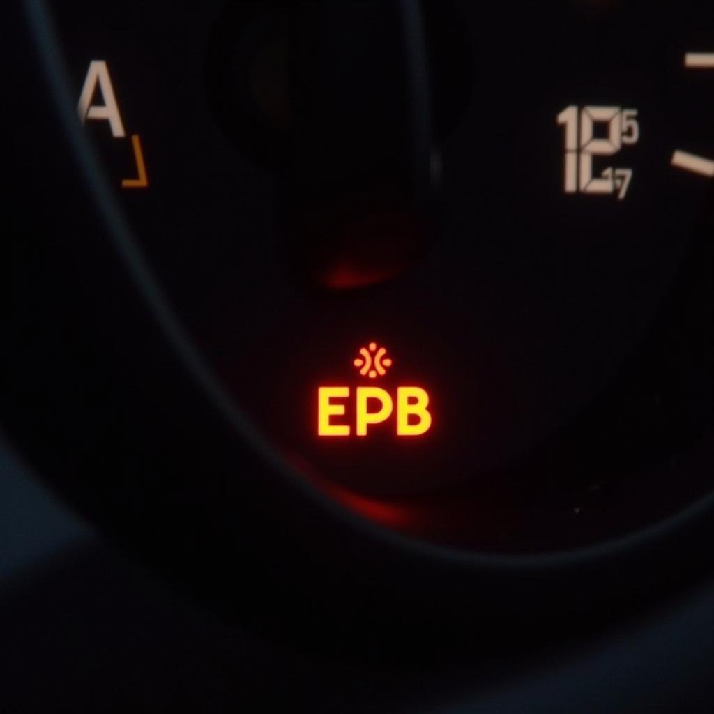 Car Displaying EPB Error Codes