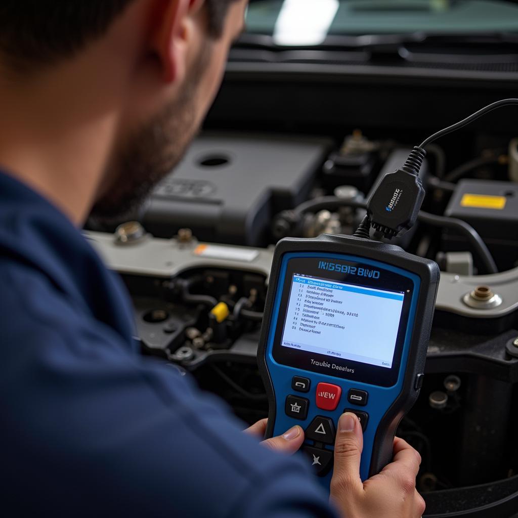 Car Diagnostic Using OBD2 Scanner