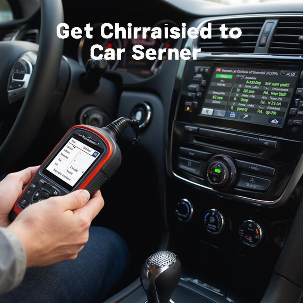 Car Diagnostics with OBD2 Scanner