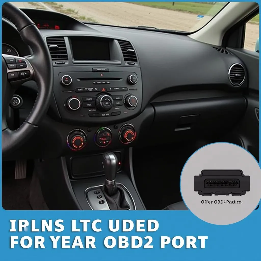 OBD2 Port Location in a Car