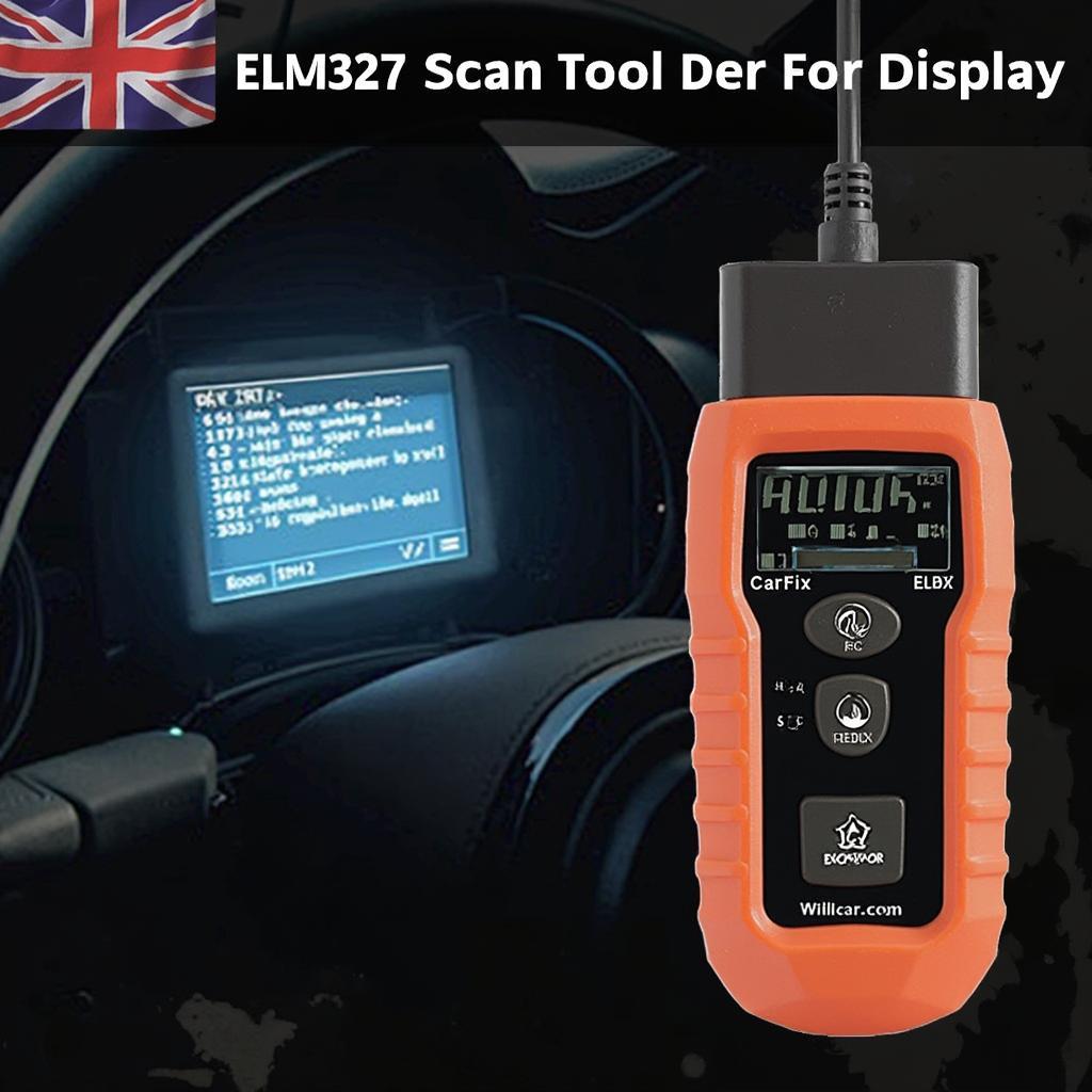 CarFix OBD2 ELM327 Scan Tool in Use