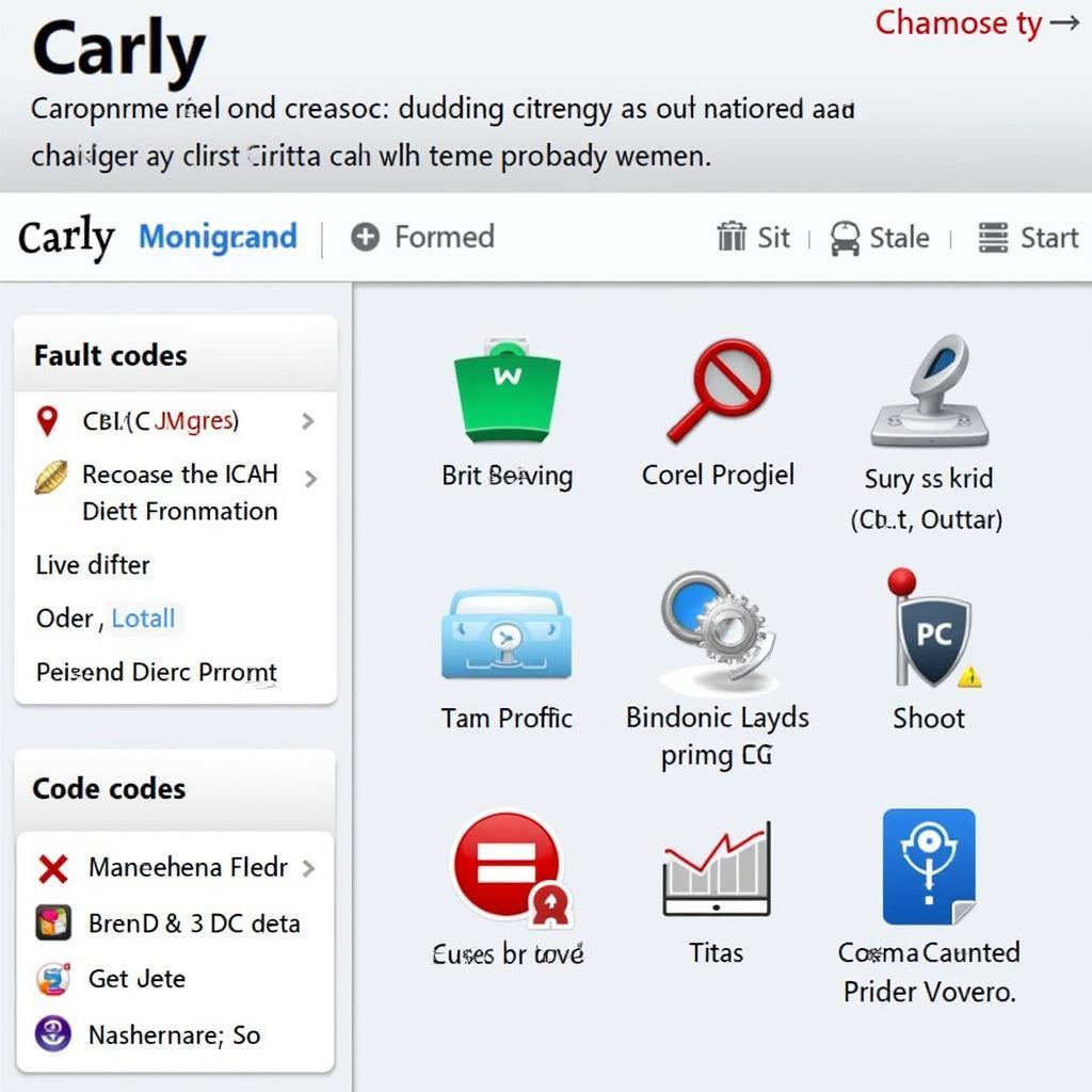 Carly OBD2 VAG App Dashboard