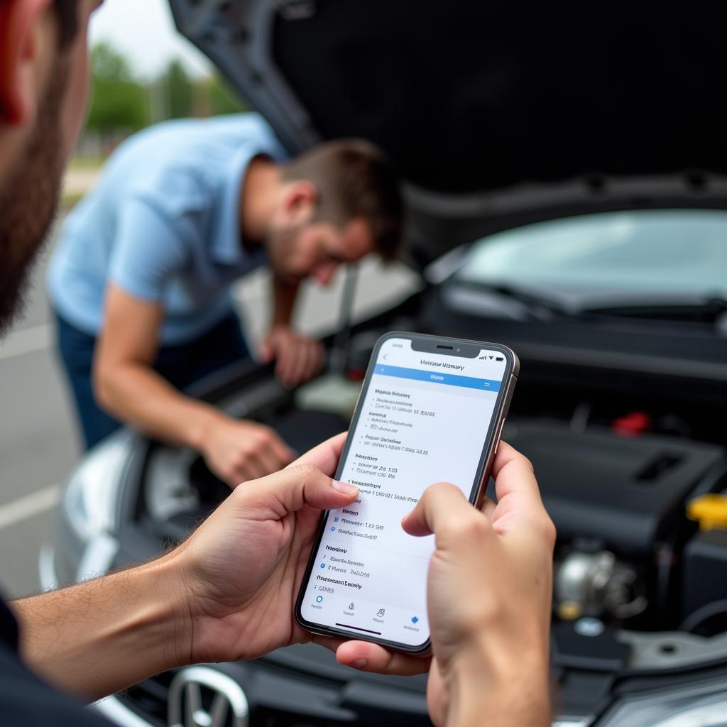 Checking Car History Report