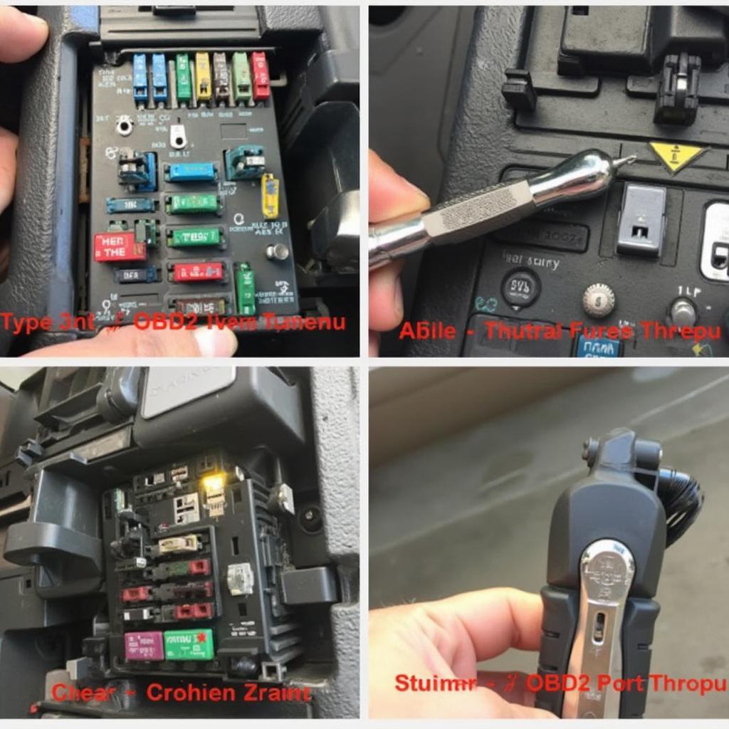 Checking OBD2 Port Fuse 2005 Nissan Murano