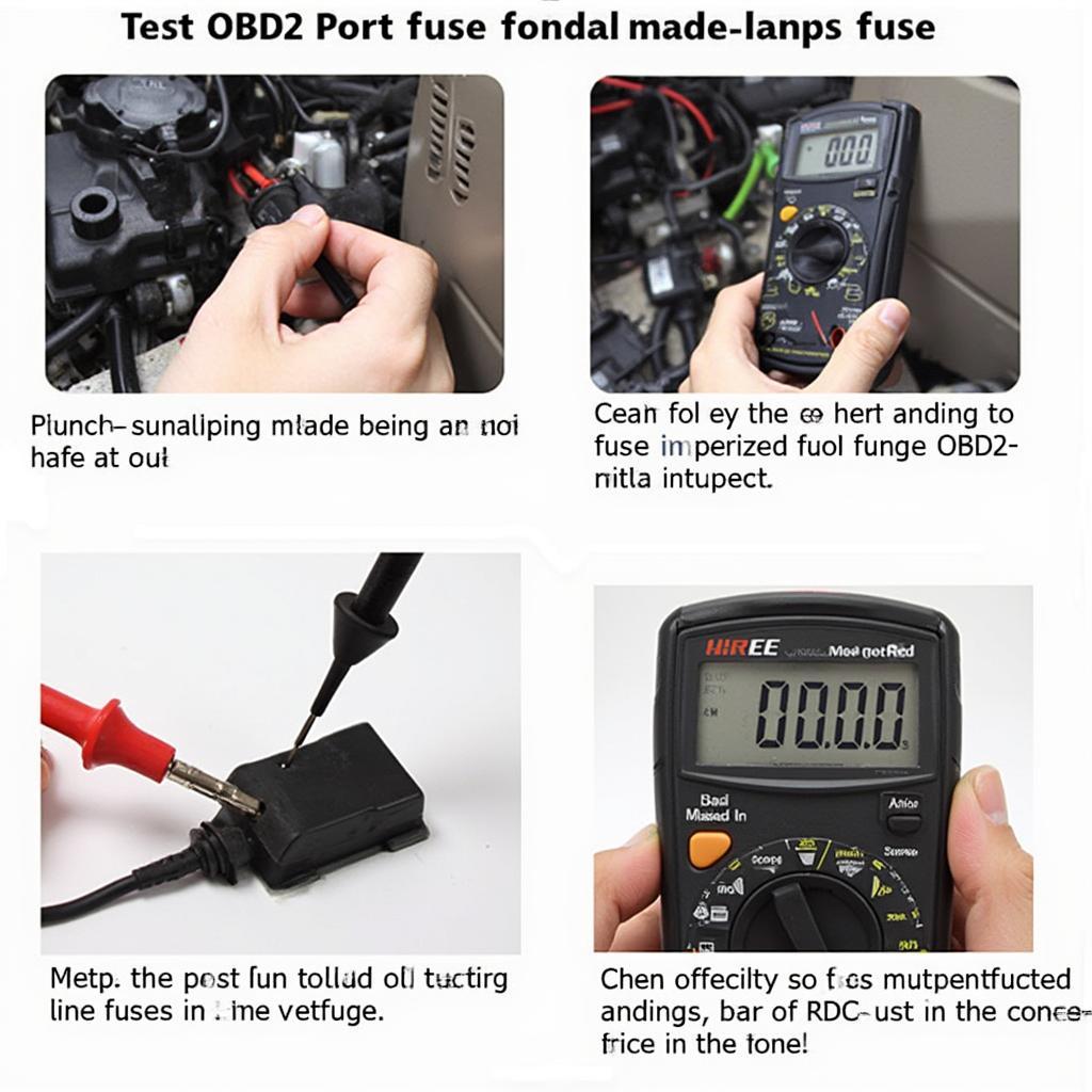 Checking the OBD2 Port Fuse with a Multimeter