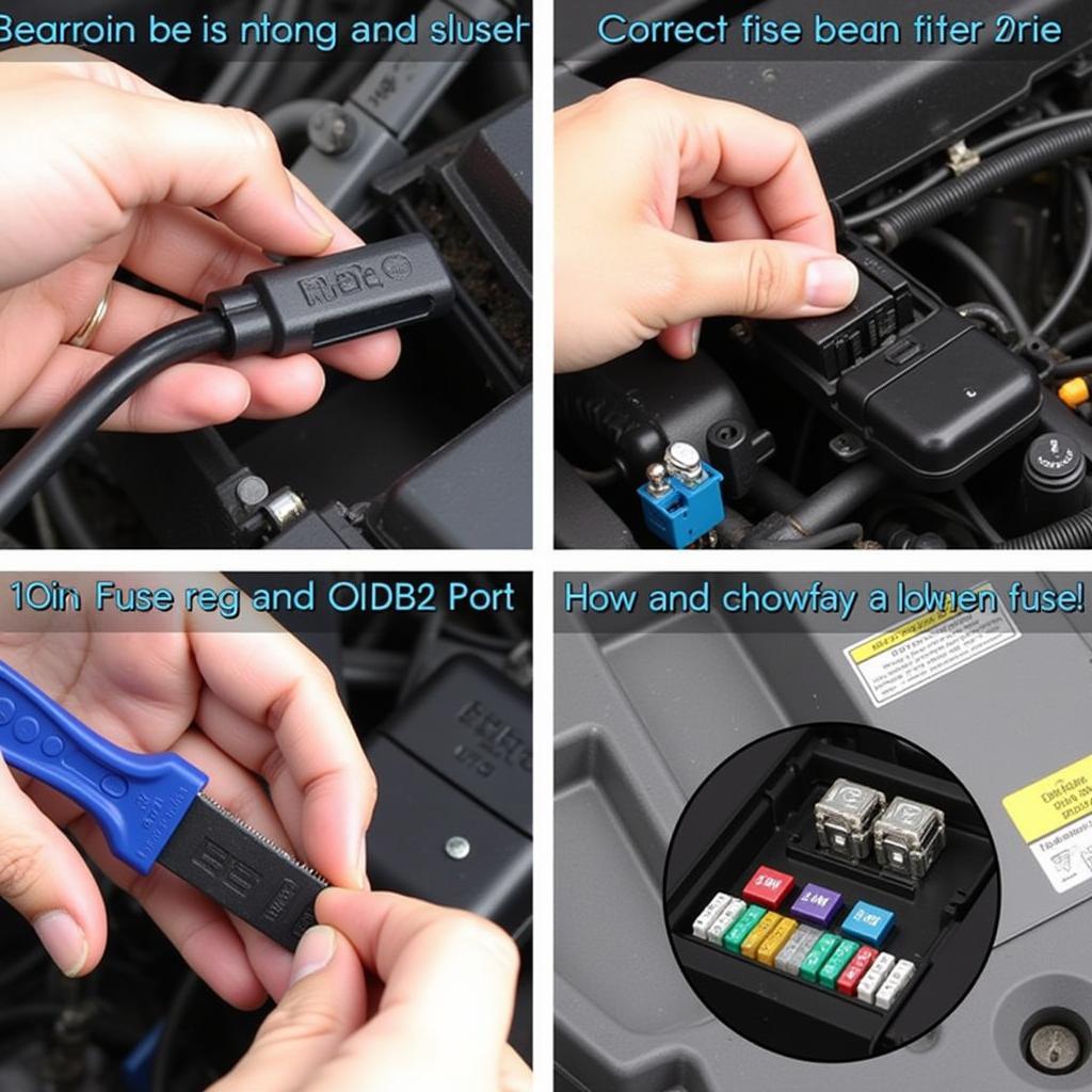 Inspecting Fuses Related to the OBD2 Port