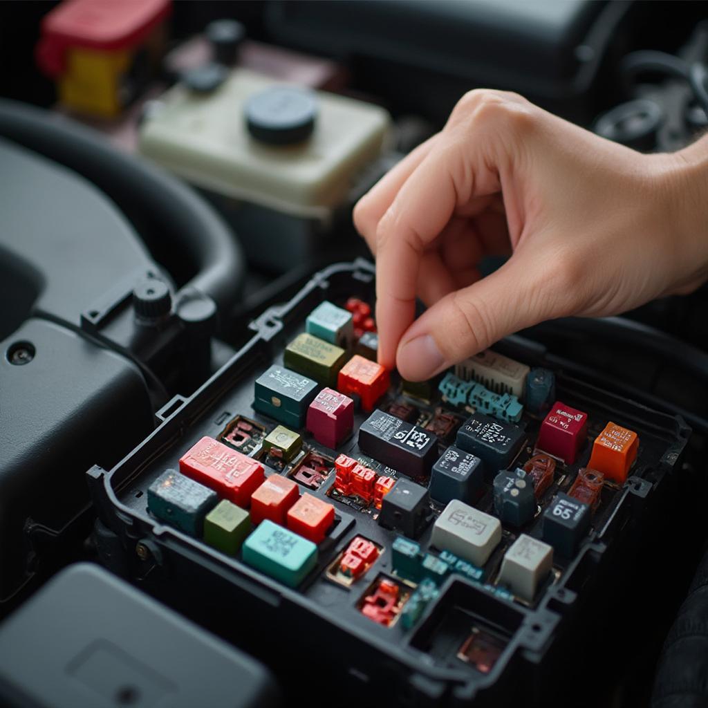 Checking the Vehicle's Fuse Box