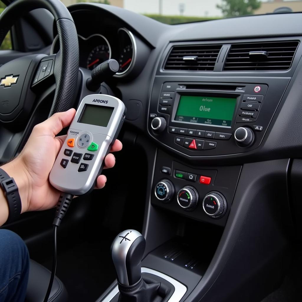 Connecting an OBD2 Scanner to a Chevrolet Aveo