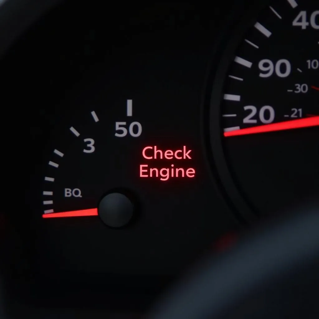 Chevrolet Engine Light on Dashboard