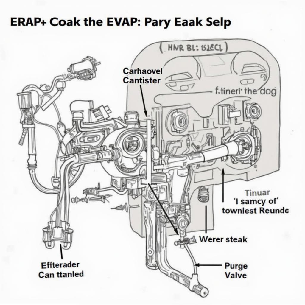 Chevy Cavalier EVAP System Diagram