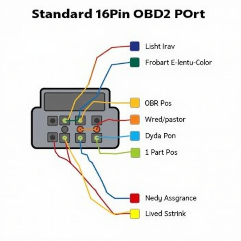 Chevy OBD2 Port Pinout Diagram