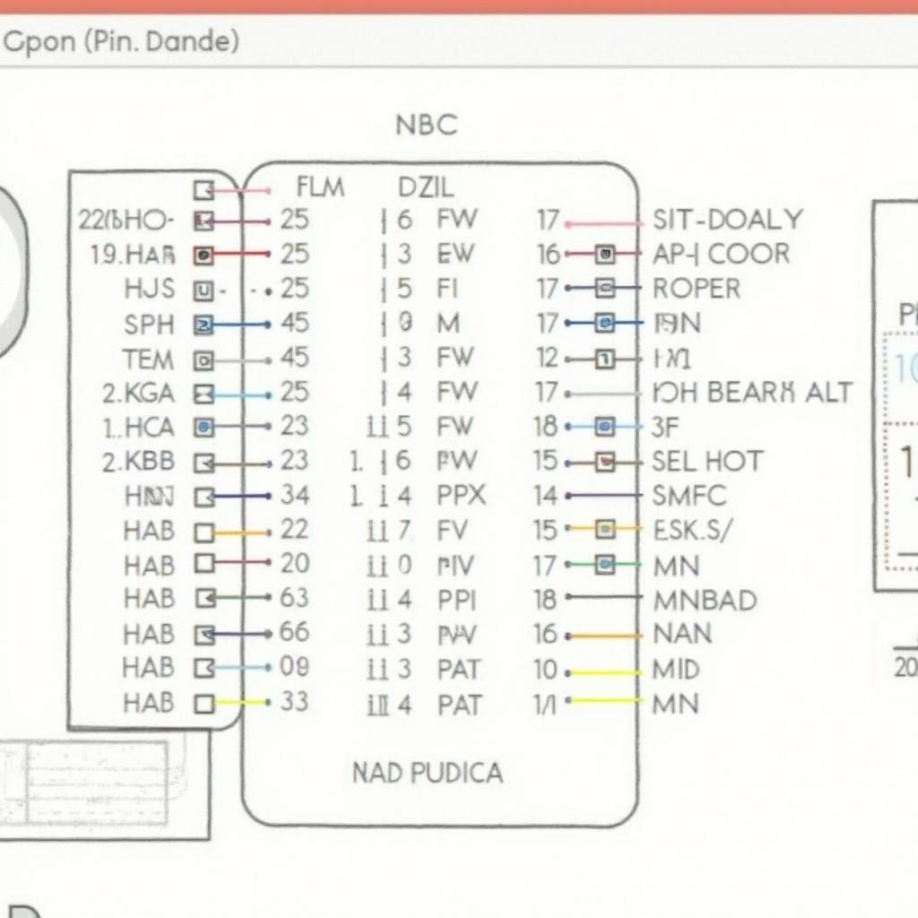 Chrysler Pacifica OBD2 Pinout Diagram