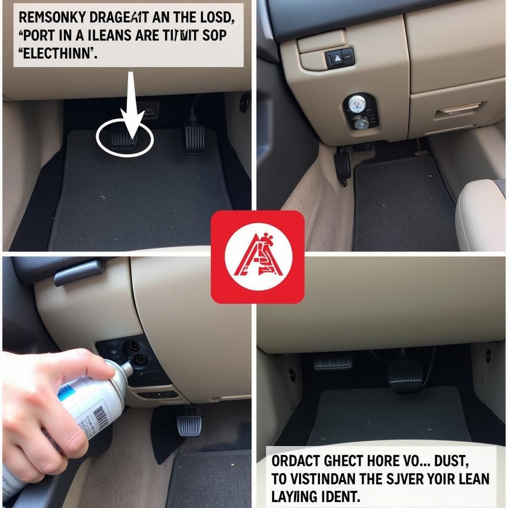 Cleaning the OBD2 Port in a Range Rover