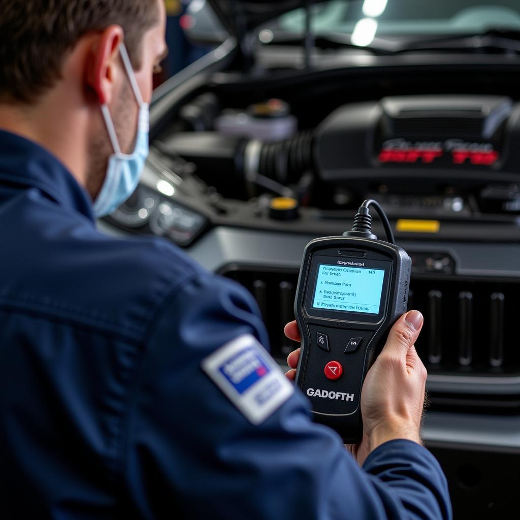 Clearing Trouble Codes Using OBD2 Scanner