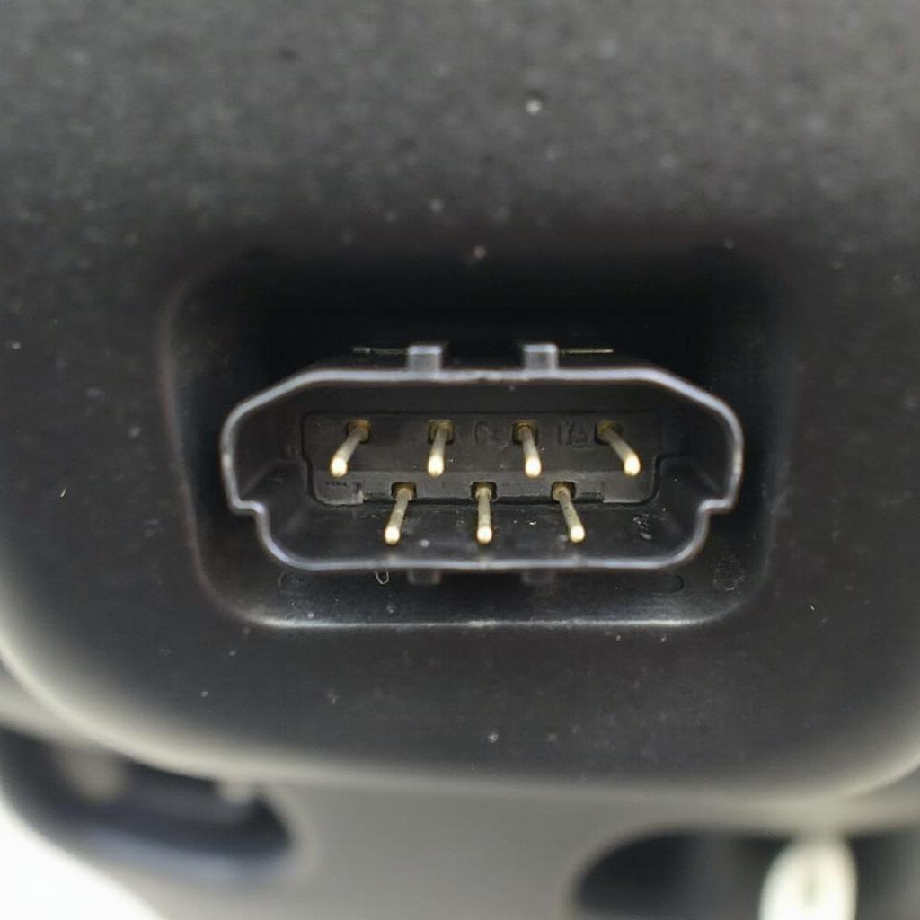 Closeup of the OBD2 Port in a 1999 Honda CRV