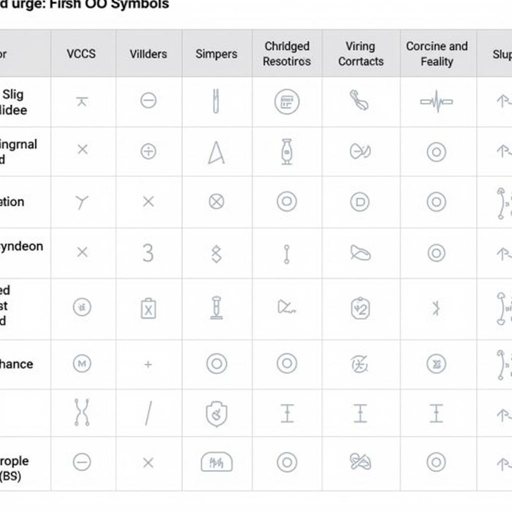 Common OBD2 Wiring Diagram Symbols