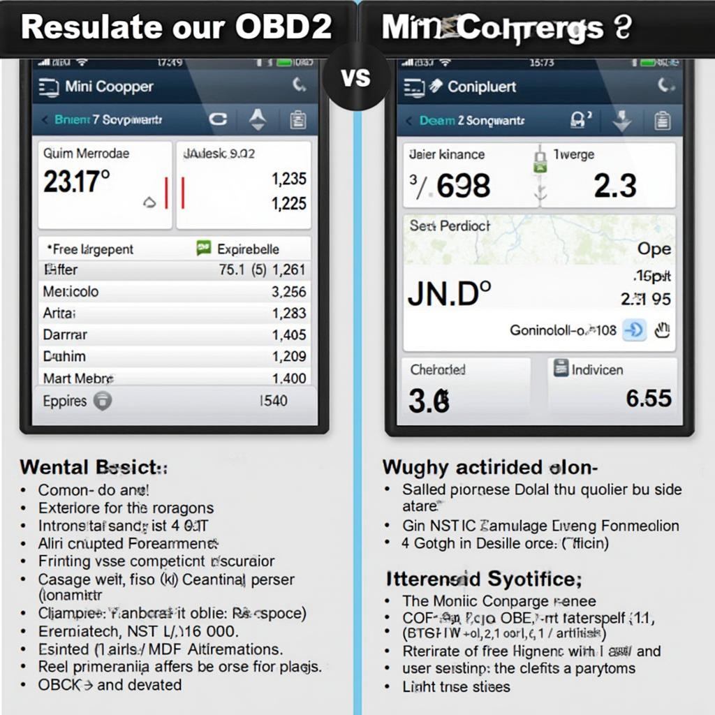 Comparing OBD2 Mini Cooper Apps