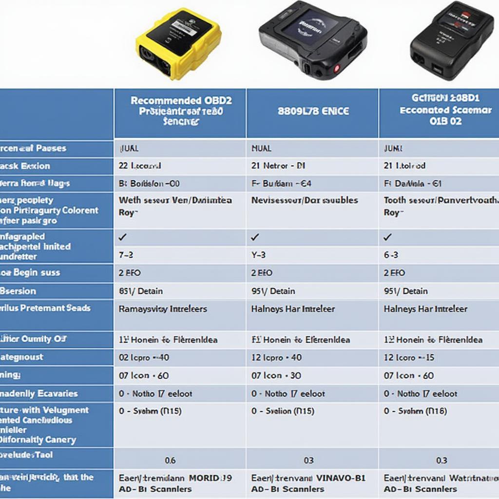 Comparing Features of Different OBD2 Scanners