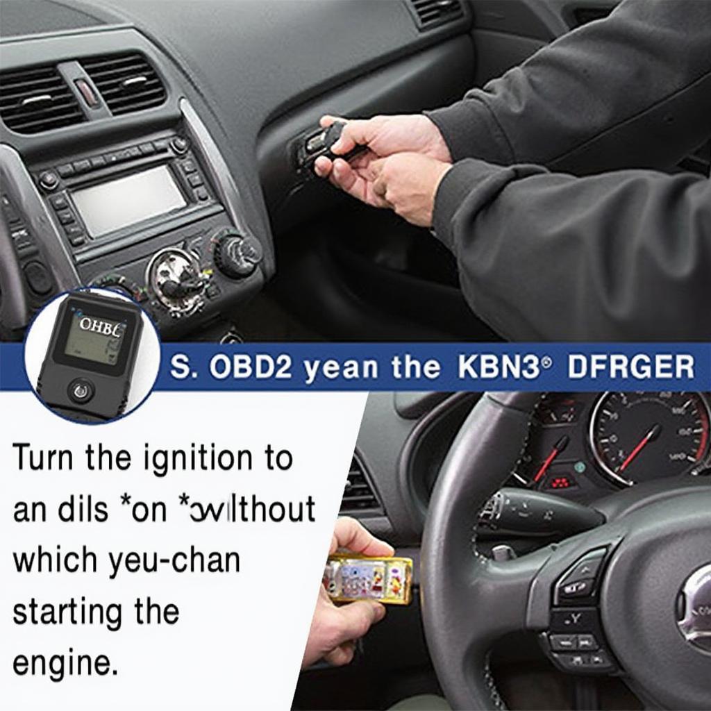 Connecting a Kline OBD2 Scanner to a Vehicle's OBD2 Port