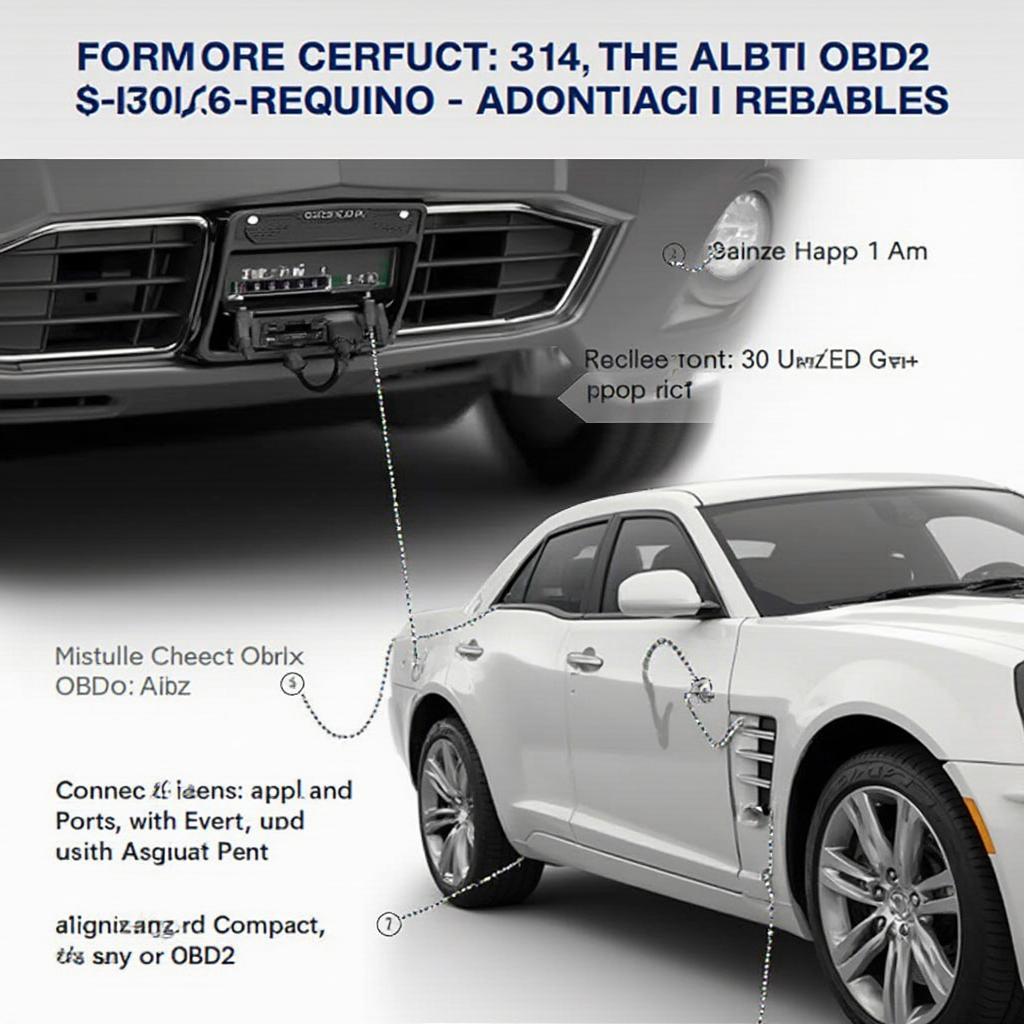 Connecting an OBD2 Extension Cable to a Car and Scanner