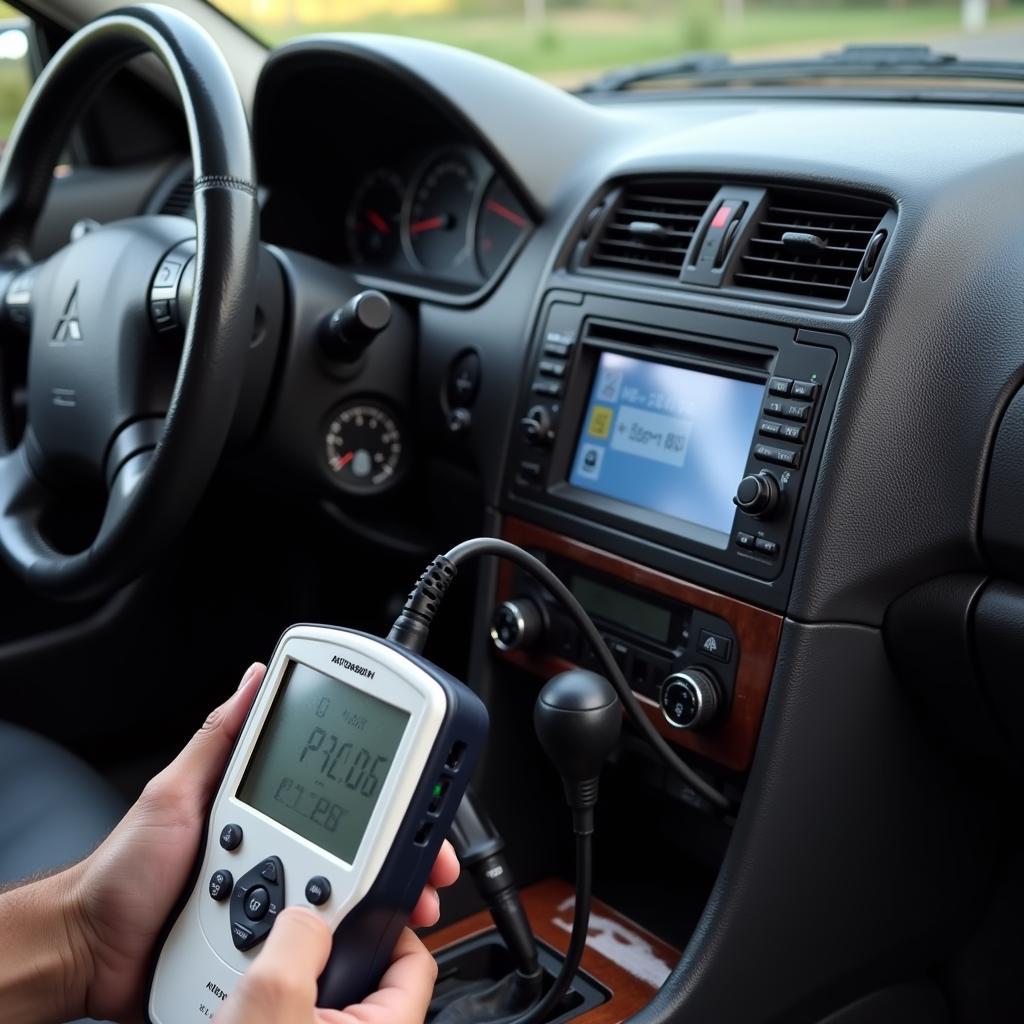 Connecting an OBD2 Scanner to a 2001 Mitsubishi Diamante