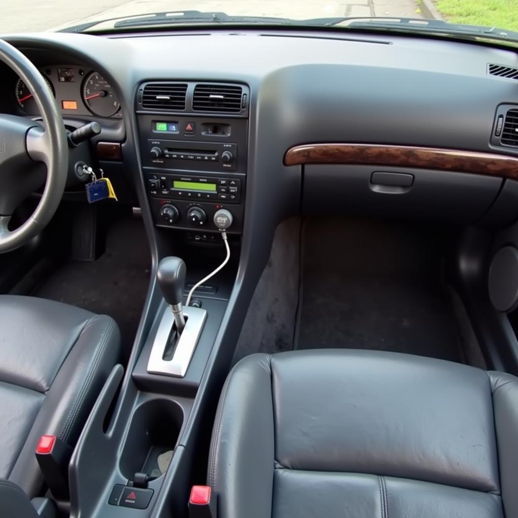 Connecting an OBD2 Scanner to a 1999 Subaru Legacy GT