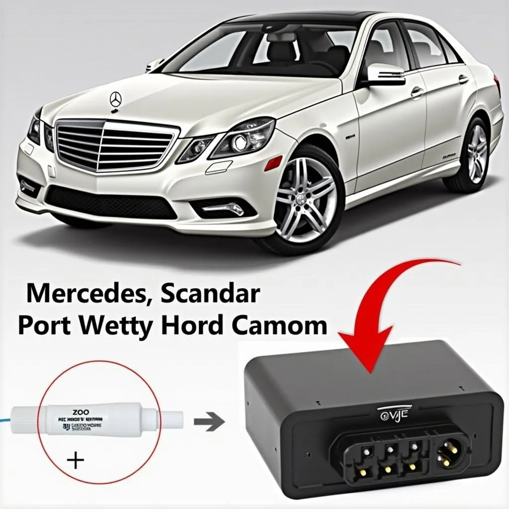 Connecting an OBD2 scanner to a 2012 Mercedes E350