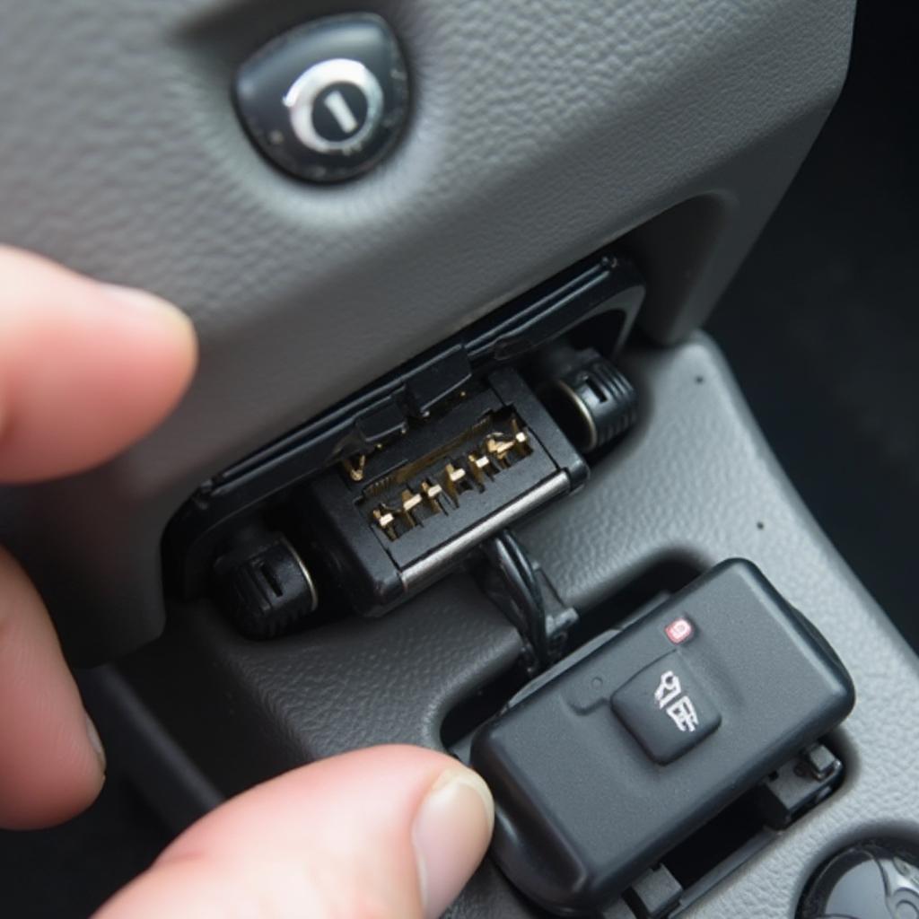 Connecting OBD2 Scanner to Toyota Corolla