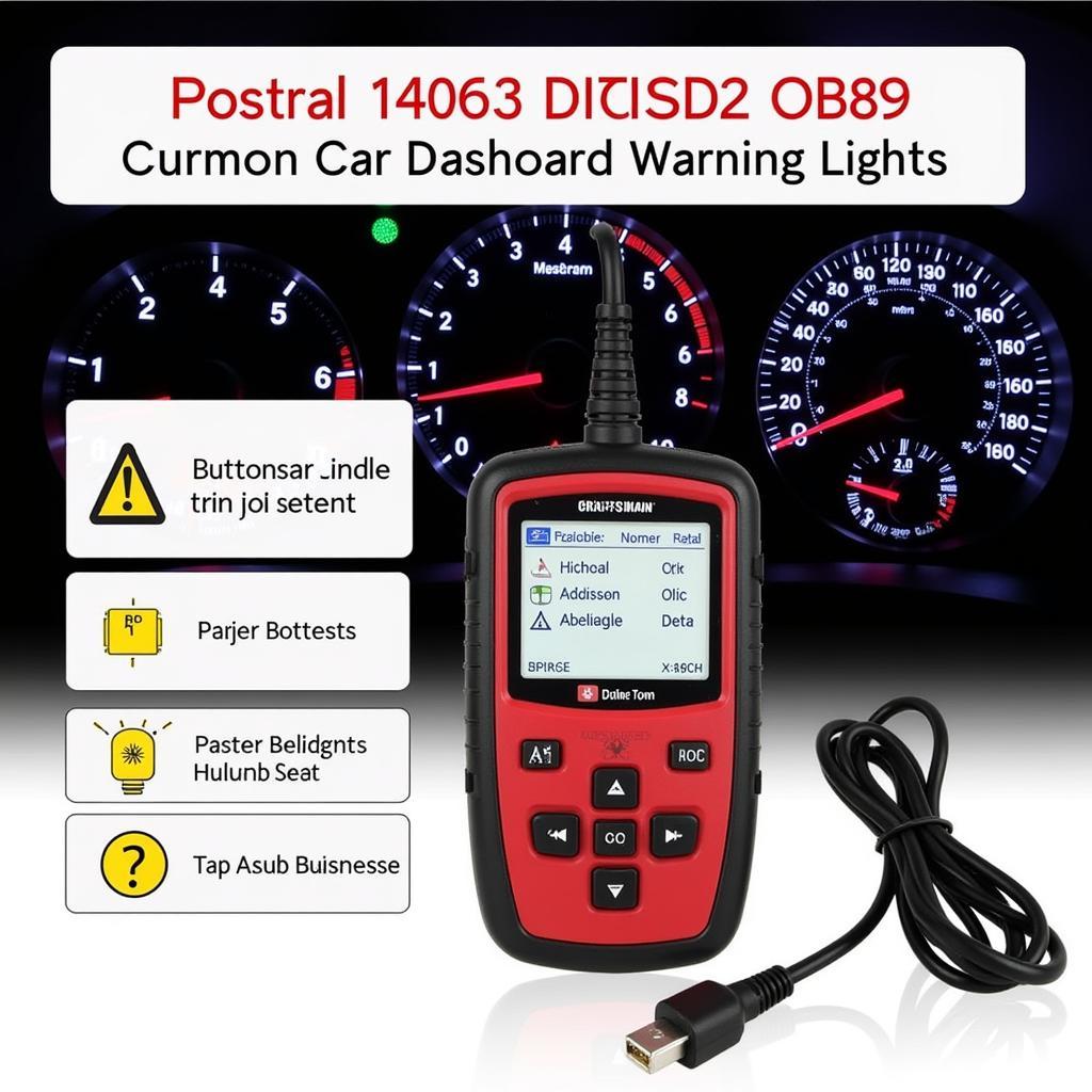 Craftsman 14063 OBD2 Scanner Overview