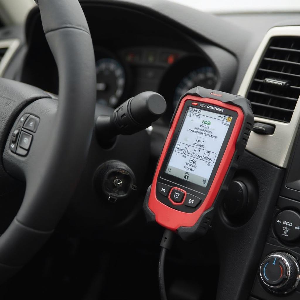 Craftsman 20890 OBD2 Connected to Car