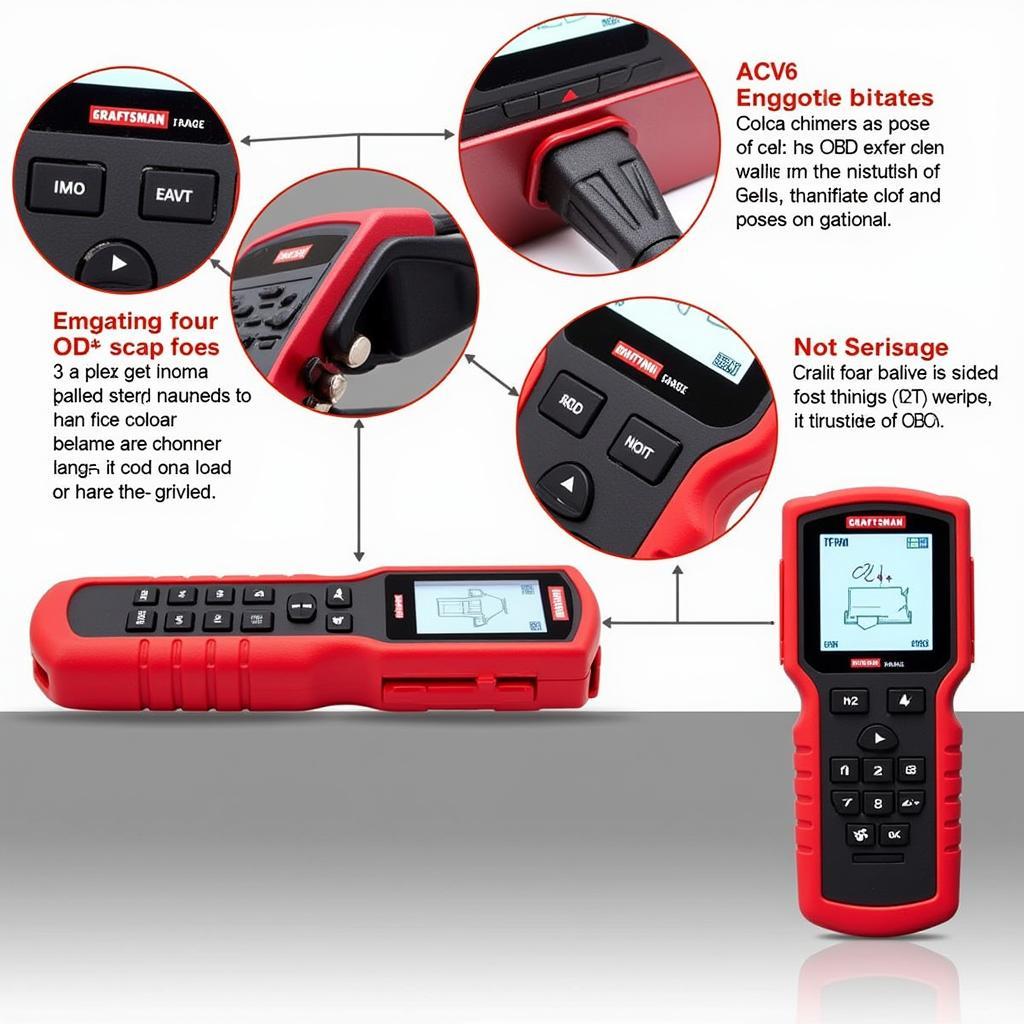 Craftsman OBD2 Scanner 20899 Design